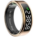 COLMI R12 Smart Ring Bluetooth 5.2 – Dourado Tamanho 7