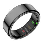 COLMI R12 Smart Ring Bluetooth 5.2 – Preto Tamanho 8 - Image 3