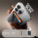 Joyroom Magsafe Carteira Preta para iPhone – 3 Cartões e Kickstand - Image 5