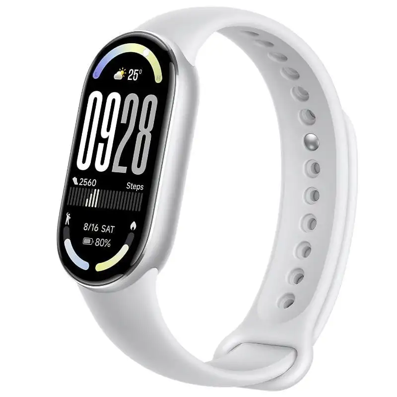 Xiaomi Smart Band 10 Smartband AMOLED 1.72” Bluetooth Prateado - Image 3