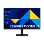 Samsung 27" S3 Essential S30GD Monitor Full HD 100Hz IPS (HDMI + VGA) Preto - Image 2