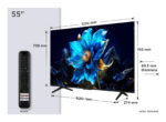 TCL 55P7K 55" 4K UHD QLED Smart TV Preto
