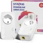 Powerline Strong PL1000S Kit AV1000 Gigabit Passthrough