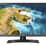 LG 24TQ510S-PZ 23.6" HD Smart TV Wi-Fi preto/cinza