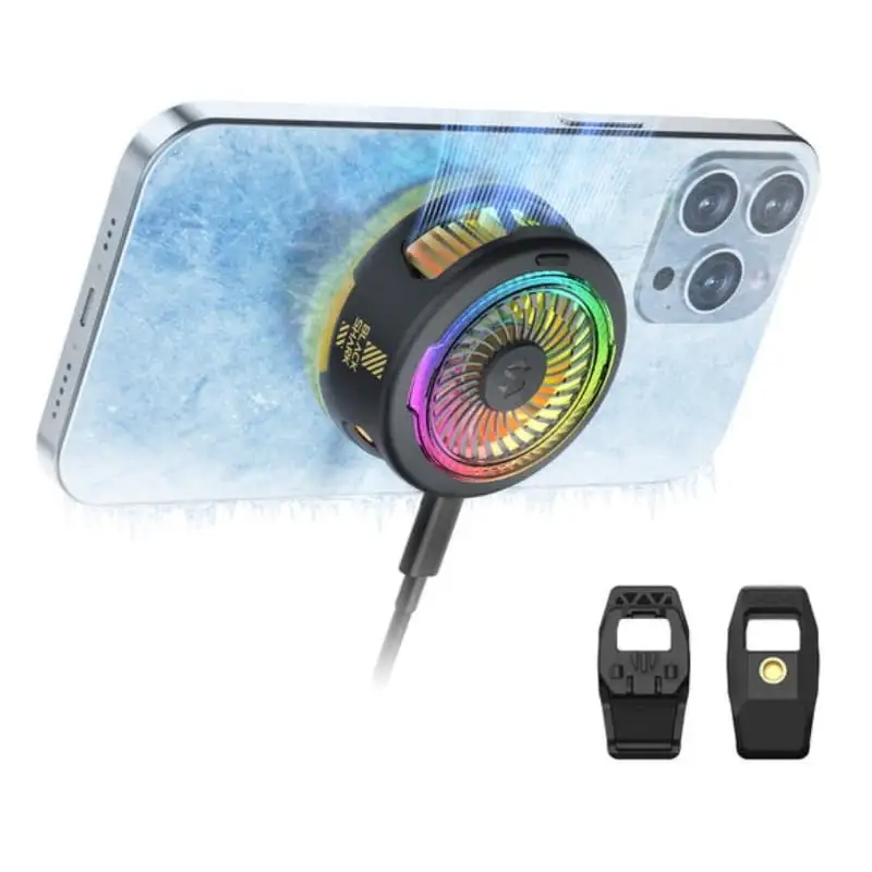 Black Shark Fun Cooler 5 Resfriador Magnético para Jogos Preto - Image 2