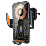 Carregador sem fios C11 Transparente Preto para automóvel