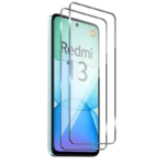 Pack x2 Película de vidro temperado Xiaomi Redmi 13 Full Screen 3D