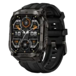 Kospet Tank M4C Preto com pulseira preta com GPS de banda dupla Resistência de nível militar - Relógio inteligente