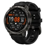 Kospet Tank T4C Preto com bracelete preta Ecrã AMOLED de 1,5 polegadas Resistência de 5 ATM - Relógio inteligente