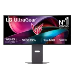 LG 34G600A-B 34 polegadas UWQHD VA curvo 160 Hz AMD FreeSync Premium - Monitor para jogos