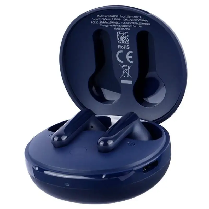 QCY T13 ANC2 Fones Bluetooth Cancelamento Ruído Azul - Image 2