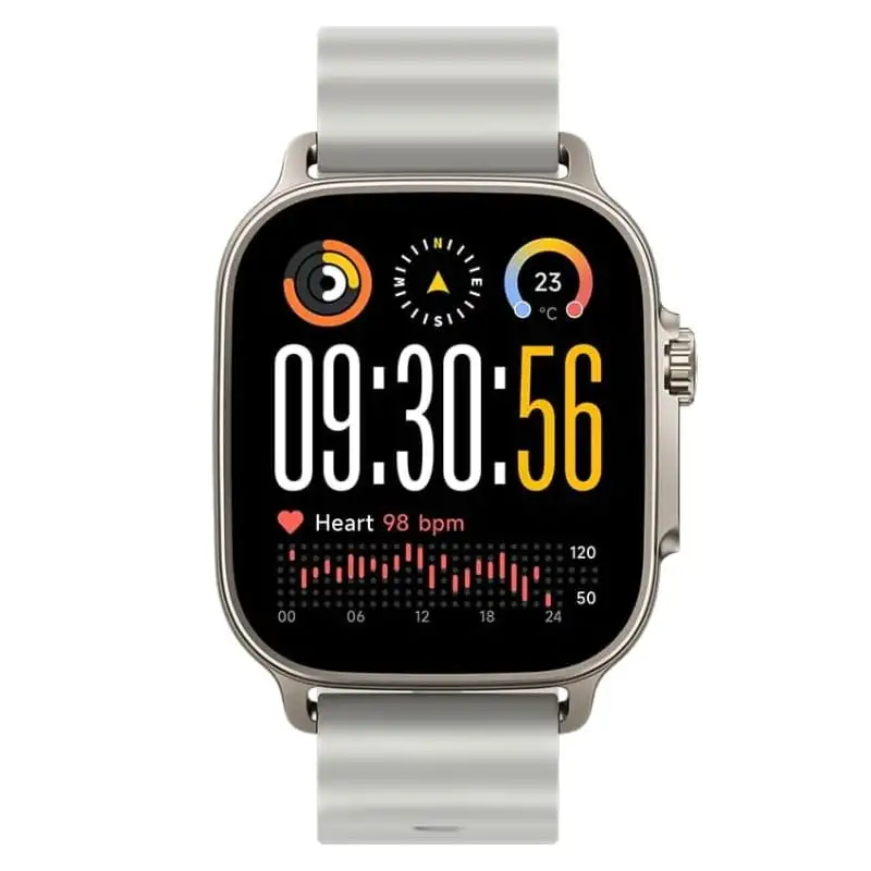 Realme Watch 5 Smartwatch AMOLED 1.97" GPS NFC – Prateado - Image 2