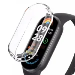 Capa PC + Vidro Temperado Xiaomi Smart Band 10 Transparente