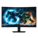 Samsung Odyssey G75F 37 polegadas UHD 4K VA curvo 165 Hz FreeSync Premium Pro - Monitor para jogos