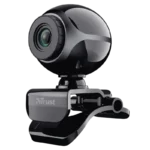 Trust Exis Webcam 0,3 MP com Microfone Preto