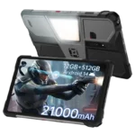 Unihertz 8849 TANK Pad E 10,95 12 GB/512 GB 4G Rugged com Projetor