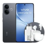 Vivo V60 Lite 5G 8GB/256GB Preto com Auriculares Buds e Carregador 90 W