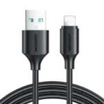 Cabo Joyroom USB-A para Lightning Carregamento Rápido Preto