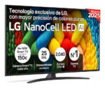 LG 55NANO81A6A 55" 4K Ultra HD NanoCell Smart TV Preto