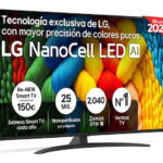 LG 55NANO81A6A 55" 4K Ultra HD NanoCell Smart TV Preto