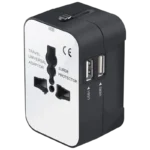 Adaptador de viagem universal 2x USB