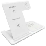 Aisens Carregador Wireless USB-C 3 em 1 15W – Branco
