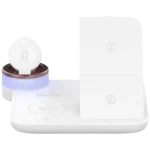 Aisens ASCH-15W4WC062-BK Carregador Wireless USB-C 4 em 1 15W – Branco - Image 4