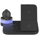 Aisens ASCH-15W4WC062-BK Carregador Wireless USB-C 4 em 1 15W – Preto - Image 3