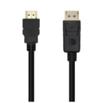 AISENS A125-0460 DisplayPort para HDMI 1 metro Preto - Cabo