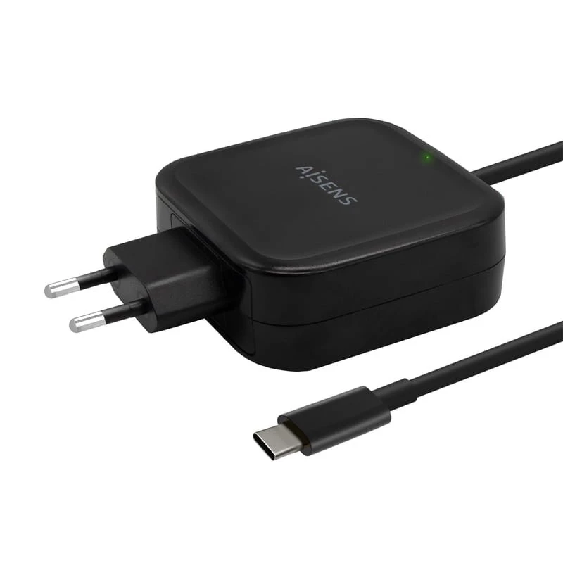 Aisens ASCH-1PD65WL-BK 65W USB Tipo-C Preto - Carregador de Parede - Image 1