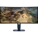 DELL Alienware AW3425DWM 34" Wide QHD 180 Hz Curvo Preto - Monitor de PC