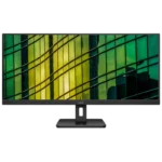 AOC U34E2M 34 WLED WQHD 100 Hz VA UltraWide Preto – Monitor PC