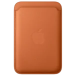 Apple Carteira de trançado fino com MagSafe para iPhone Laranja zorro