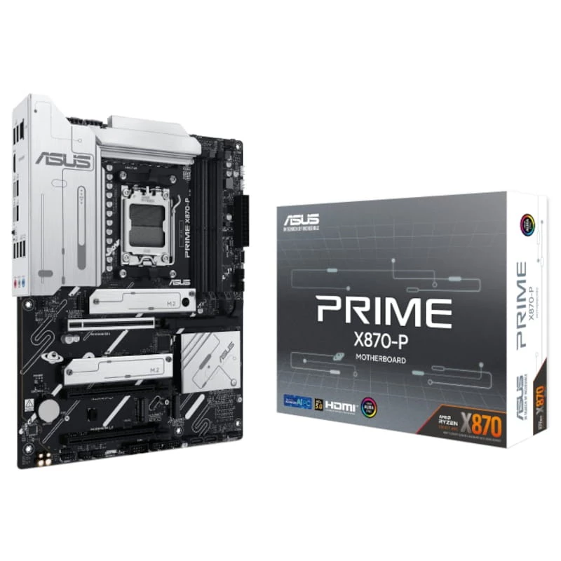 ASUS PRIME X870-P AMD X870 Socket AM5 ATX - Image 1