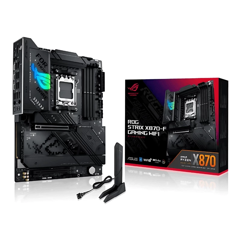 ASUS ROG STRIX X870-F GAMING WIFI Soquete AM5 ATX - Image 1