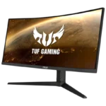 ASUS TUF Gaming VG34VQL1B 34 WQHD VA UltraWide Curvo 165Hz FreeSync Premium Preto de Computador
