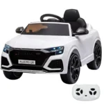 Audi RS Q8 12V Branco - Carro elétrico para crianças