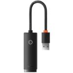 Baseus Lite Series Adaptador USB para RJ45 Preto