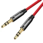 Baseus Yiven Cabo Adaptador Mini Jack 3,5mm Macho para Mini Jack 3,5mm Macho 1.5M Preto