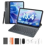 Blackview Oscal Pad 200 256 GB Cinzento Câmara de 16 MP 6 GB de RAM Versão Set