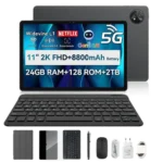 Blackview Zeno 10 5G 128 GB Versão Set Preto Bateria de 8800 mAh 6 GB de RAM Processador Unisoc Tiger T8200