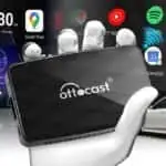 Ottocast CA360 - Adaptador sem fios Apple Carplay, Android Auto e AirPlay - Image 3