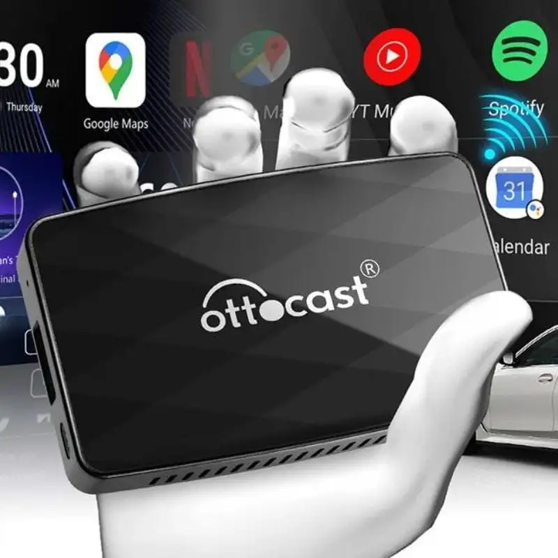 Ottocast CA360 - Adaptador sem fios Apple Carplay, Android Auto e AirPlay - Image 3
