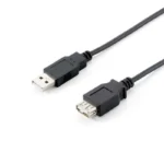 Extensão do cabo USB 2.0 Equip 128850 - Cabo Um macho para cabo Uma fêmea