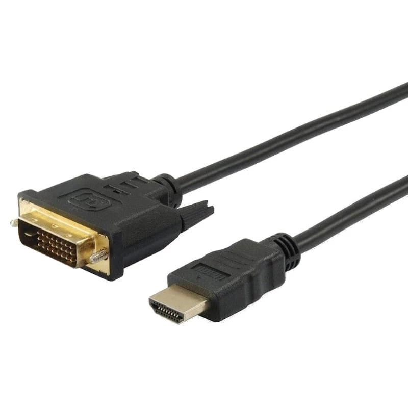 Cabo HDMI Macho para DVI Macho 1.5M - Image 1