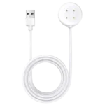 Carregador para Google Pixel Watch 3 / Pixel Watch 2 / Fitbit Versa 4 / Versa 3 Branco USB-A Compatível