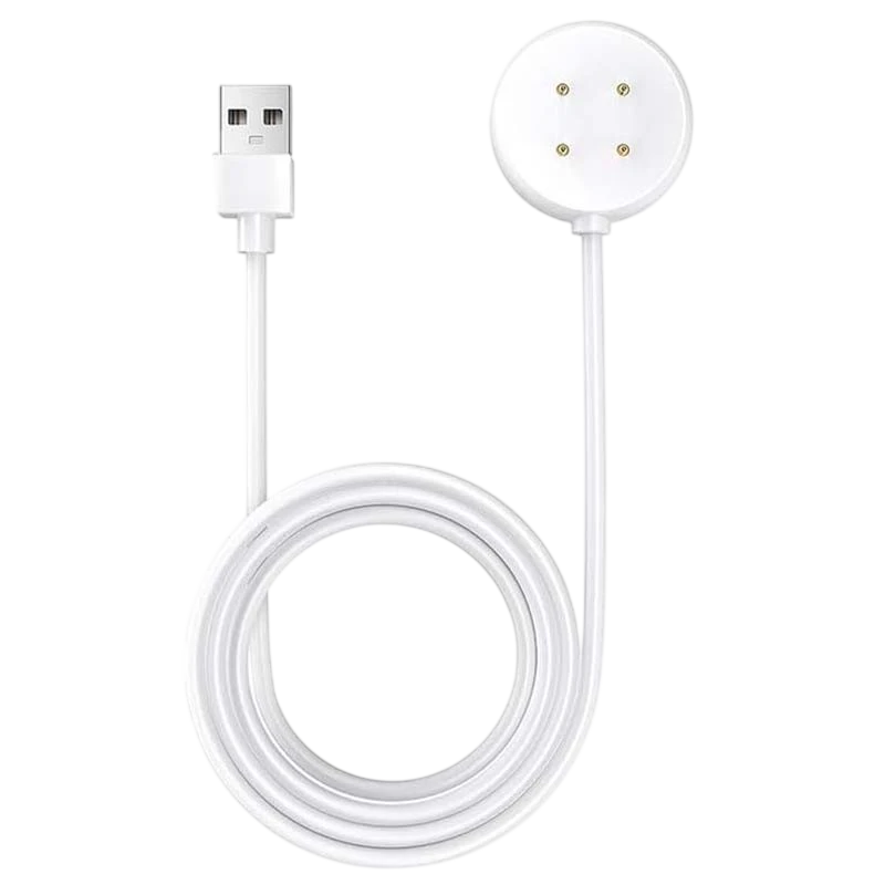 Carregador para Google Pixel Watch 3 / Pixel Watch 2 / Fitbit Versa 4 / Versa 3 Branco USB-A Compatível - Image 1