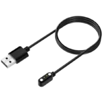 Carregador para Mibro Watch C3 / T2 / C2 / Lite2 Preto Compatível