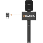 COMICA Revo S Microfone sem fio de mão para entrevistas USB-C