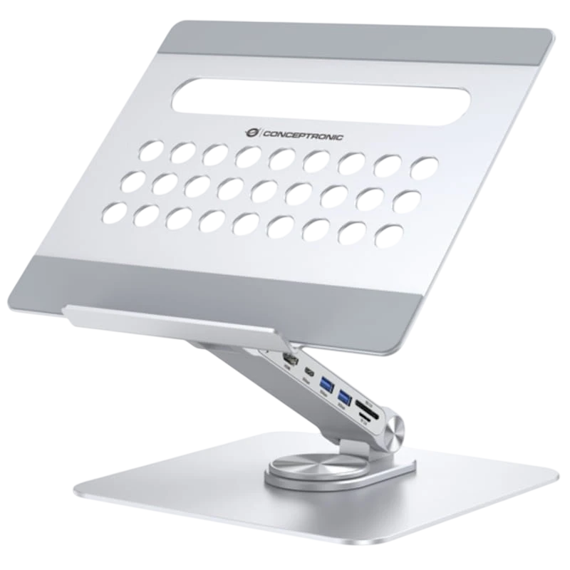 Conceptronic DONN27G Prata - Base de refrigeração para computador portátil - Image 1